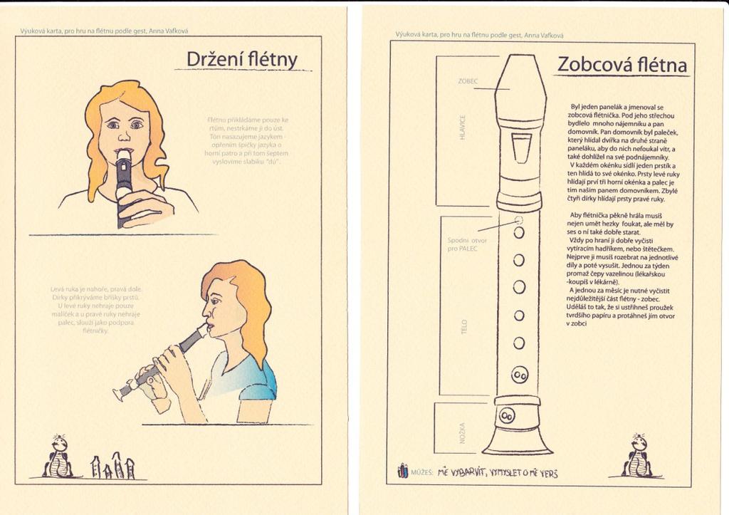 MASARYKOVA UNIVERZITA. Výuková pomůcka, pro hru na flétnu. - PDF Stažení  zdarma