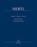 produkce Bärenreiter-Verlag Kassel provozovací materiál k pronájmu Hertl František (1906 197) Sonáta pro kontrabas a klavír rev. kontrabasového partu J.