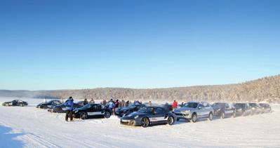 únorem 2011 zúčastnilo ježdění v nekonečné ledové krajině severního Finska, přibližně 250 km za Severním polárním kruhem.