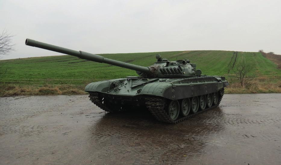 Tank T-72M1, typ tanku ze kterého