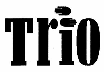 (511) 7 (210) O-129450 (111) 218051 (220) 14.04.1998 (151) 27.05.1999 (730) TRIO Zlín OOPP, s.r.o.