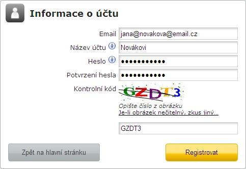 3 Vytvoření uživatelského účtu Než začnete E-shop Plzeňské karty využívá v některých situacích pro lepší přehlednost zasílání potvrzujících e-mailů. Jde o situace jako např.