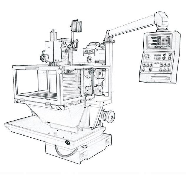 OBJEVTE ŠIROKÝ SORTIMENT UNIVERZÁLNÍCH CNC A KONVENČNÍCH FRÉZEK AVIA UNIVERZÁLNÍ FRÉZKA ŘADA FNX30 nejmodernější a kompaktní frézka na trhu navrženo pro nástrojárny, prototypovou výrobu a výuku pevná