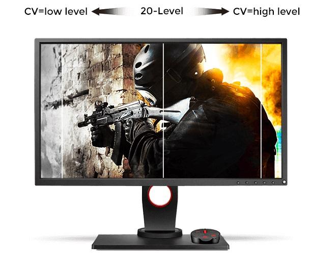 Nový esport monitor ZOWIE by BenQ XL2540 zaujme svým typickým černo-červeným ergonomickým designem. Pevná základna s otočnou nohou a otvorem pro uspořádání zajistí váš maximální komfort během hraní.