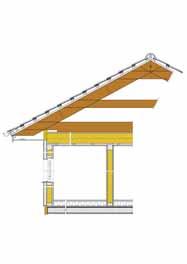 Dispozice je otev řená, moderně řešená s velkým ohledem na funkčnost a využitelnost obytného prostoru. Pultová střecha umožňuje plnohodnotné využití podkroví a dodává domu netradiční vzhled.