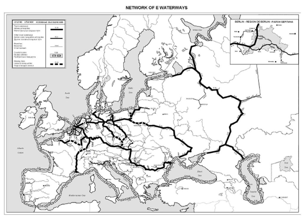 5 AGN Evropská dohoda o hlavních vodních cestách