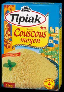 těstoviny COUSCOUS 6x1kg Semolinová krupice