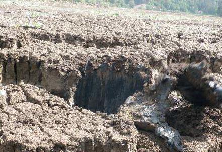 5. Typický stav mineralizace sedimentů vodní nádrže Luhačovice Zdroj: