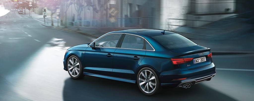 Audi A3 Limuzína Akční paket Lifestyle se zvýhodněním 62 600 Kč Corporate bonus * 47 000 Kč + = Celkové zvýhodnění 109 600 Kč s financováním od Audi Financial Services Audi Parking system Informační