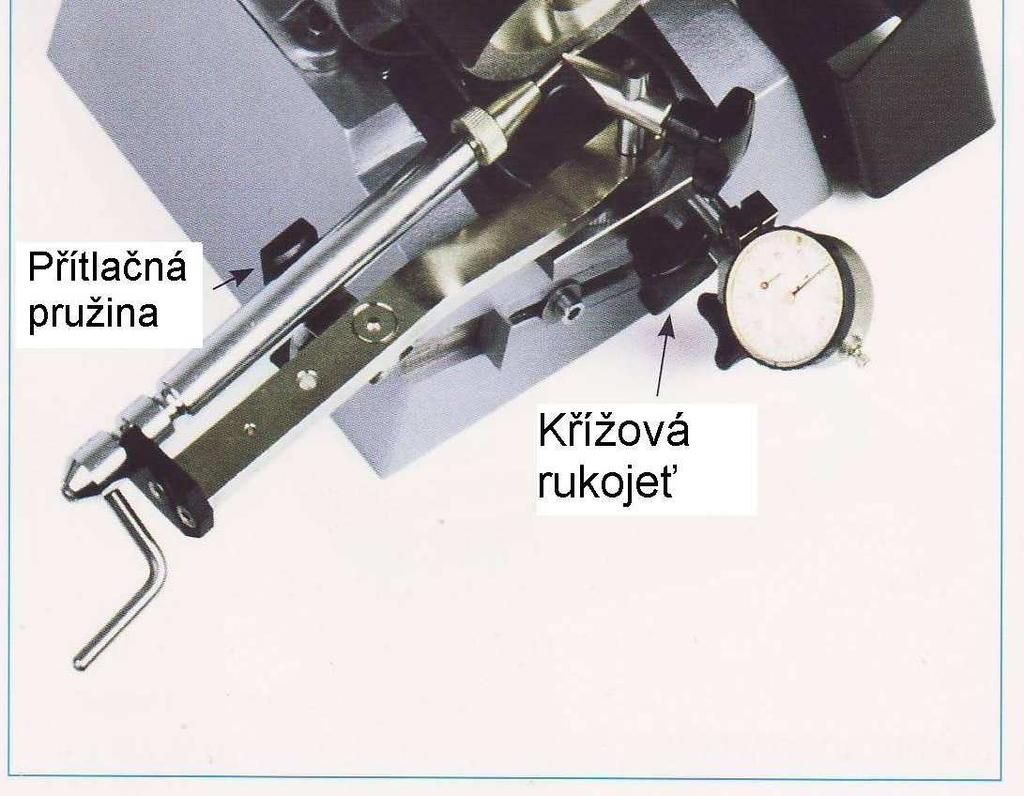 Tento se zmenší nebo zvětší přihnutím přítlačné pružiny rukou. 5. Zapnutí brusky na wolframové elektrody Při vytažené síťové zástrčce přepněte spínač chodu brusky do polohy "0"= VYP.