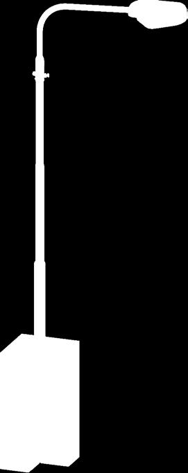 Manžeta Jmenovitá výška Výška dříku Vyložení Výška výložníku loubka vetknutí Výrobní délka dříku Podpora s hlavním účelem nésti jedno nebo více svítidel.