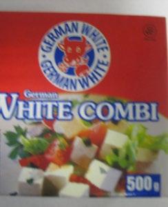 German White Combi vyrobeno z odstředěného mléka, podmáslí a rostlinného tuku Výrobce: Rucker GmbH, Německo VEGAN LIFE BLOČEK Cheddar