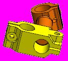 V ovladači vazeb můžete zobrazit a uložit pozice součástí podsestavy při různých hodnotách vazeb a stupních volnosti bez použití konfigurací pro každou pozici.