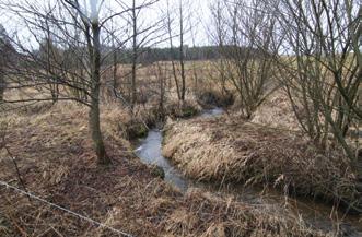 1993 Obnova průtočného rybníka na horním toku Včelničky (1 500 m 2 ) a výstavba systému čištění odpadních vod pro obec Benešov s téměř 100 obyvateli (Obr. 7), tj.