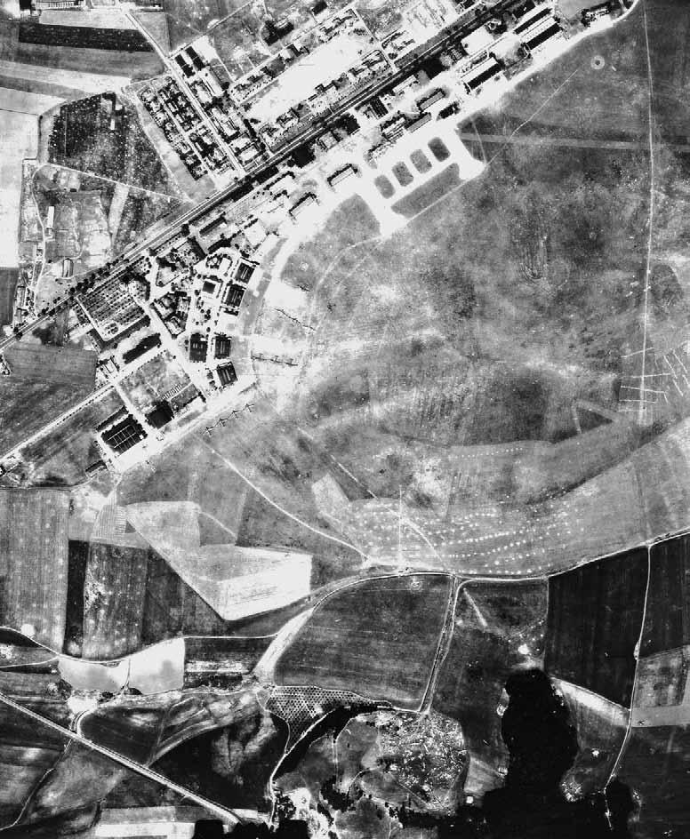 1945 1950 Letecký snímek