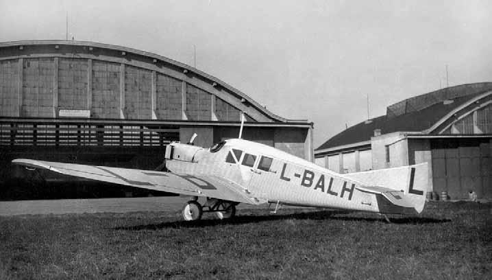 1918 1938 Dopravní letoun Junkers F 13 s výrobním číslem 741 a poznávací