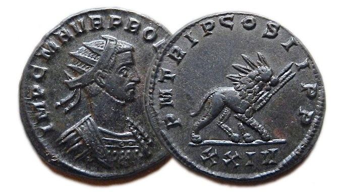 světa. Začal jej používat Septimius Severus po úspěšných taženích na východě (i proto je na reversu hlava Sola, který symbolizuje východ).