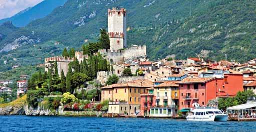 Jezero Lago di Garda, Benátky, Vicenza, Verona a slavné Benátské vily Lago di Garda Verona Padova Vicenza Benátky > ITÁLIE 1. den: ve večerních hodinách odjezd zčr přes Rakousko do Itálie. 2.