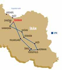> ÍRÁN Tajuplná Persie Teherán Hamadán Kášán Isfahán Jazd Kermán Šíráz Persepolis Pasargad > POLOPENZE V CENĚ Jitka Bortlová Jitka Bortlová TAJUPLNÁ PERSIE IPK IPK165G01 12.04.-24.04.2014 59990 IPK165G02 18.