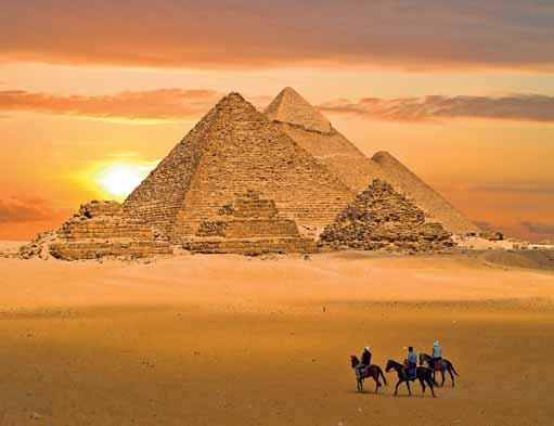 > EGYPT Silvestr v Egyptě s plavbou po Nilu Hurghada Káhira (fakult.) plavba po Nilu Assuán Abu Simbel (fakult.