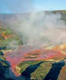 Přes činnou sopku Hengill povede cesta do NP Tingvellir, kde byl vr.