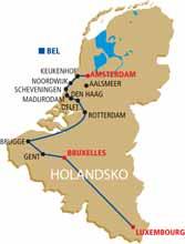 Velký okruh zeměmi Beneluxu Luxemburg Brusel Gent Bruggy Rotterdam Delft Den Haag Madurodam Scheveningen Keukenhof Amsterdam > BENELUX VELKÝ OKRUH ZEMĚMI BENELUXU BEL č.