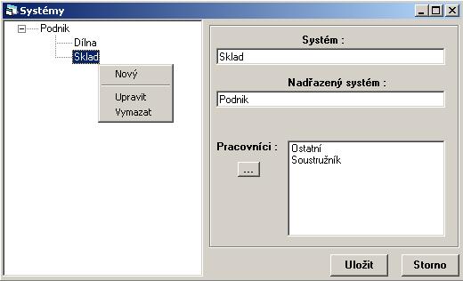 Program RIZIKA Program RIZIKA jsou víceuživatelskou aplikací s možností nastavení uživatelských práv pro jednotlivé volby aplikace a jednotlivé skupiny uživatelů.