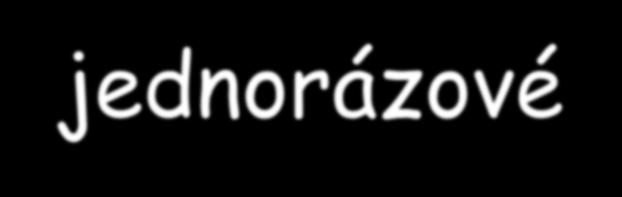 Charakteristika příjmů ze závislé činnosti - jedná se o příjmy pravidelné nebo jednorázové, např.