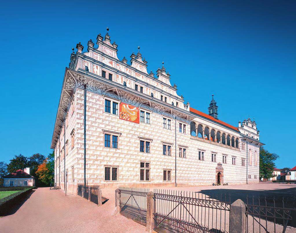 příběh zámku litomyšl 2018 1567 LITOMYŠL ZÍSKÁVÁ VRATISLAV Z PERNŠTEJNA Vratislav z Pernštejna získal Litomyšl od panovníka za věrné služby v roce 1567.