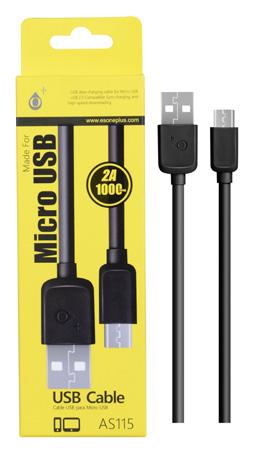 Datový a Nabíjecí kabel PLUS AS115 Micro USB Datový a nabíjecí kabel