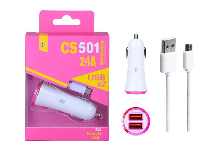 výstup: 5 V, kabel Micro USB 2,4 A + 2 x USB ( 2,1 A,1 A) kvalitní ochranný obvod proti