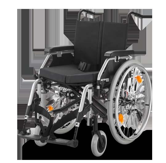 VARIABILNÍ INVALIDNÍ VOZÍKY Breezy Rubix Objednací číslo: 2201880 Snadno ovladatelný odlehčený invalidní vozík, již v základním provedení velmi dobře vybavený tak, aby zajistil uživateli maximální