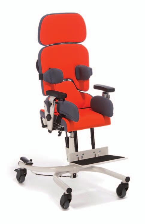 Cena 26 100 Kč / Plně hrazeno Madita 1 Objednací číslo: 2201916 Dětská terapeutická polohovací sedačka podporuje uvolněné, aktivní sezení.