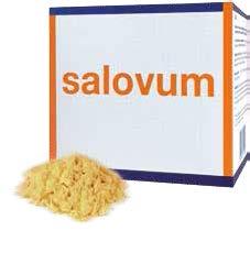 Salovum Potravina pro zvláštní lékařské účely Co je Salovum Salovum je prášek ze sprejově sušeného vaječného žloutku (B221 ) s vysokou koncentrací bílkoviny označované jako antisekreční faktor (AF).