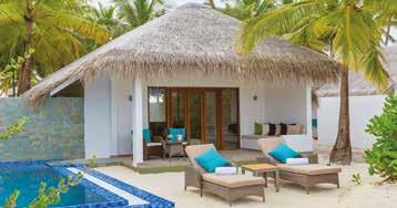 Cocoon je jedním z mála designových resortů na Maledivách a je ideální volbou jak pro zamilované páry, odpočinkovou dovolenou, tak pro rodiny s dětmi hledající luxus za přívětivou