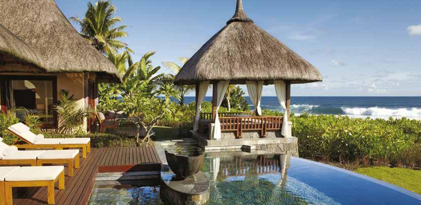 MAURICIUS Shanti Mauricie *****/* Resort, který vám naprosto učaruje. Leží na jihu Mauricia, přímo u nádherné dlouhé pláže se zlatavým pískem.