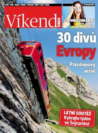 PROFIL MAGAZÍNU VÍKEND DNES suplement sobotního vydání MF DNES v atraktivním