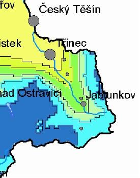 3 Zatížení něhem Zatížení tavebních ontrucí 3.5.4 Střechy vícelodních budov Pro třechy vícelodních budov jou přílušná upořádání zatížení nenavátým a navátým něhem znázorněna na obrázu 3-11.