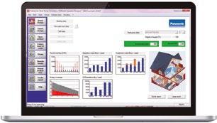 Pomocí programu Panasonic Aquarea Designer lze jednoduše a snadno vypracovat projekty za využití možností Quick Design nebo Expert Design.