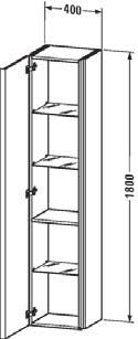 umyvadlo 103 cm 100 x 54,5 x 44 cm od 18 939 Kč polovysoká levé (viz schema),