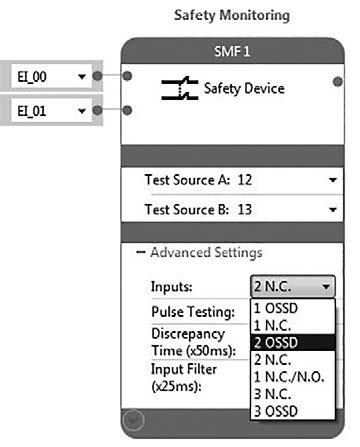 Bezpečnostní řídicí systémy pro strojní zařízení Software Connected Components Workbench