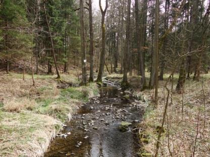 Dolní úsek je dlouhý asi 4,47 km a jedná se o nejkratší a závěrečnou část. Dle kap. 3.