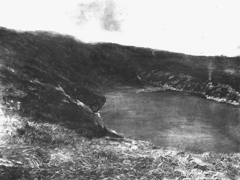 Otakar Lebeda: Velké jezero v Krkonoších, 1896,