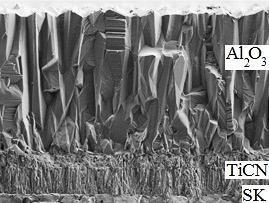 povlaku se pohybuje kolem 10 nm, kde záleží na druhu vytvářeného povlaku. Multivrstvy obecně zvyšují odolnost proti šíření trhlin, a tím i výslednou měrnou tvrdost celkového povlaku.