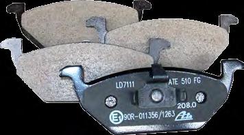 781,- Kč : WPSADA01 ATE keramické brzdové destičky - přední