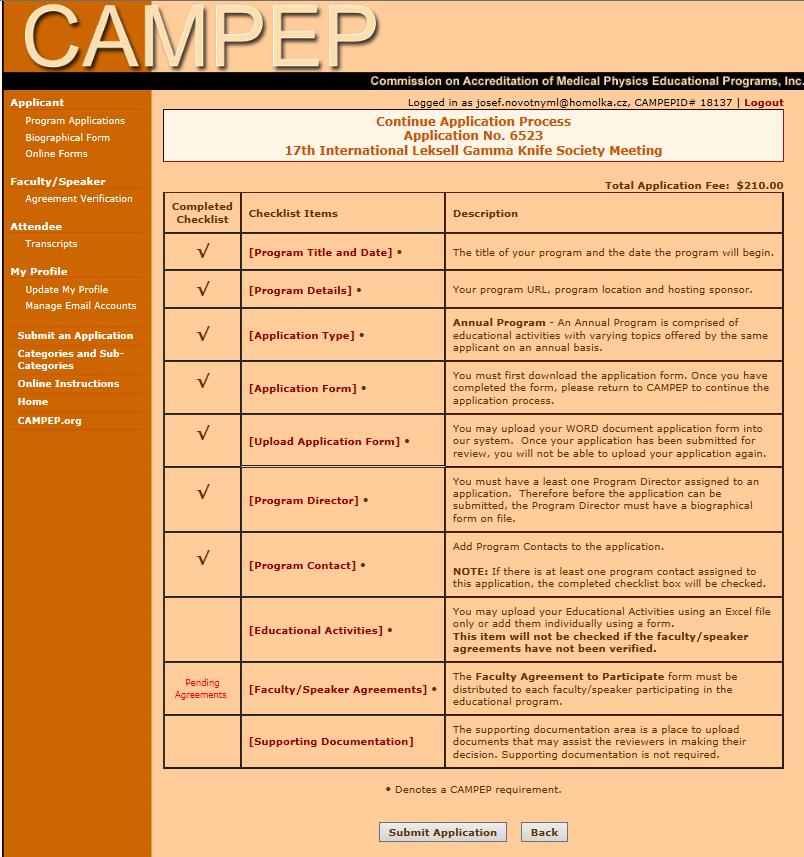 Commission on Accreditation of Medical Physics Educational Programs (CAMPEP) Graduate Education