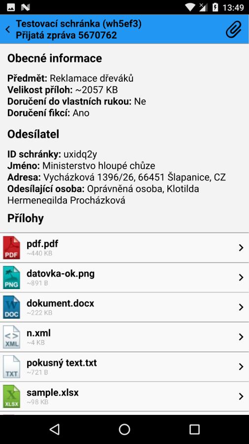 Mobilní Datovka - implementace - problémy Závislost na OpenSSL (WinRT nepodporuje) Problém nasazení novější verze (Android, ios) Nativní UI (Android, ios) Přizpůsobit UI pro obě platformy