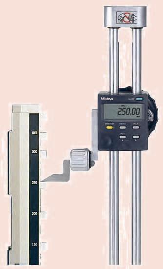 Zvláštní příslušenství Popis Cena 602162 Dřevěné pouzdro pro 300 135,00 model 602164 Dřevěné pouzdro pro 600 model 176,00 515-555 Rozsah měření Dostupné referenční kontrolované délky pro