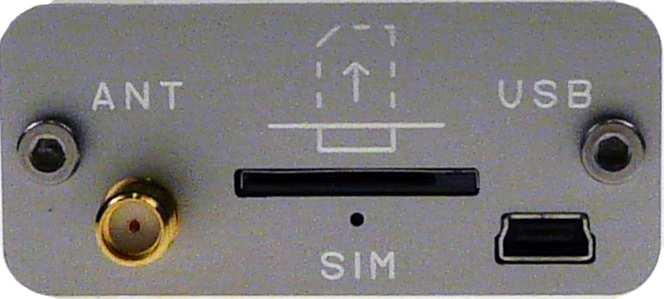 sítě 1:9 terminál je zaregistrován v GSM síti USB USB konektor pro připojení k počítači V případě verze terminálu s uvedeným USB v názvu, lze terminál přes USB port i napájet Název BGS3 GPRS Terminal