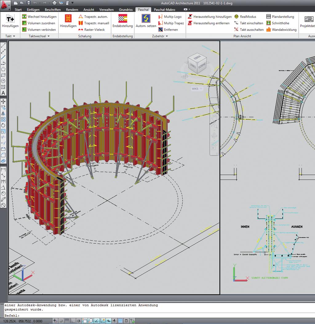 PPpro PPpro PASCHAL-Plan pro Software CAD 3D pro přípravu staveb vysoce komplexních projektů.